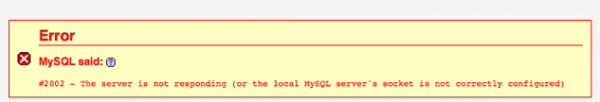 phpmyadmin-error phpmyadmin-error